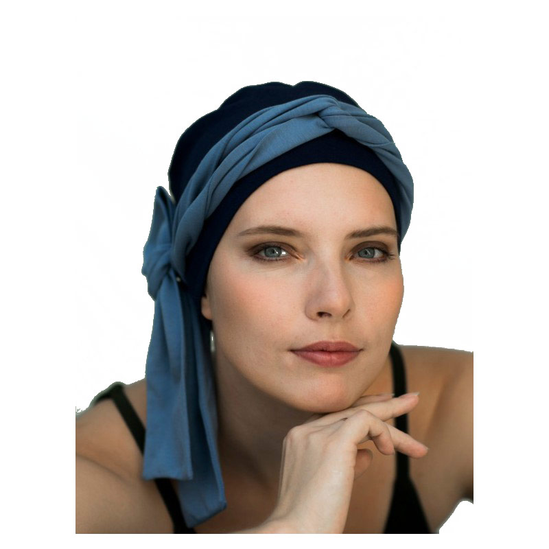 Убор головной Golova Чалма индиго