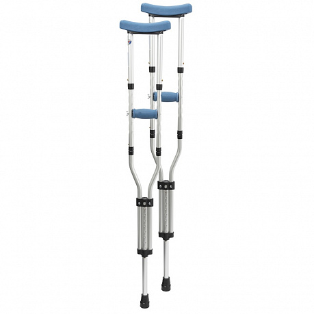 Костыли Симс-2 подмышечные металлические 10021/P. Изображение 2 из 4