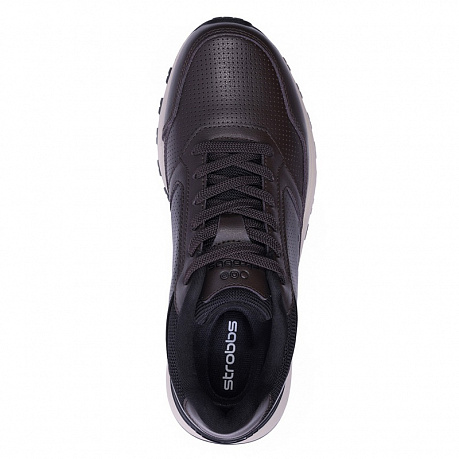 Кроссовки Strobbs мужские C3849-17 коричневые. Изображение 3 из 4