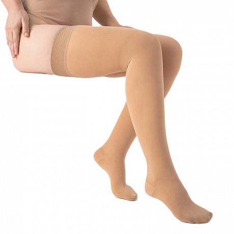 Чулки компрессионные Evolution 2 класс компрессии ТК.931 с закрытым носком стандартные. Изображение 5 из 5